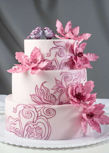 Col-Pink-Cake-Aug-6,-2023 Pink and white wedding cake