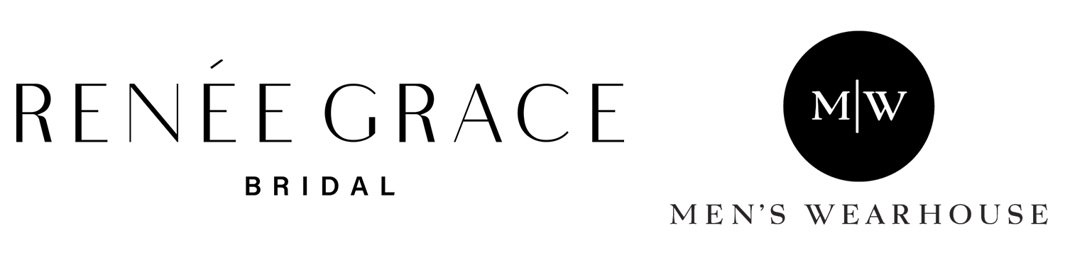 Renee Grace Bridal & Mens Wearhouse Logo